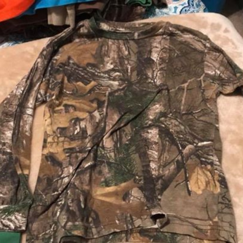 Boys 5/6 Camo Shirt